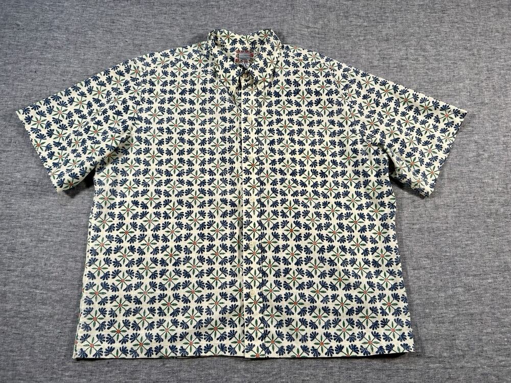 Reyn Spooner Commemorative Classic Shirt Mens XXL Beach Hawaiian Resort Wear